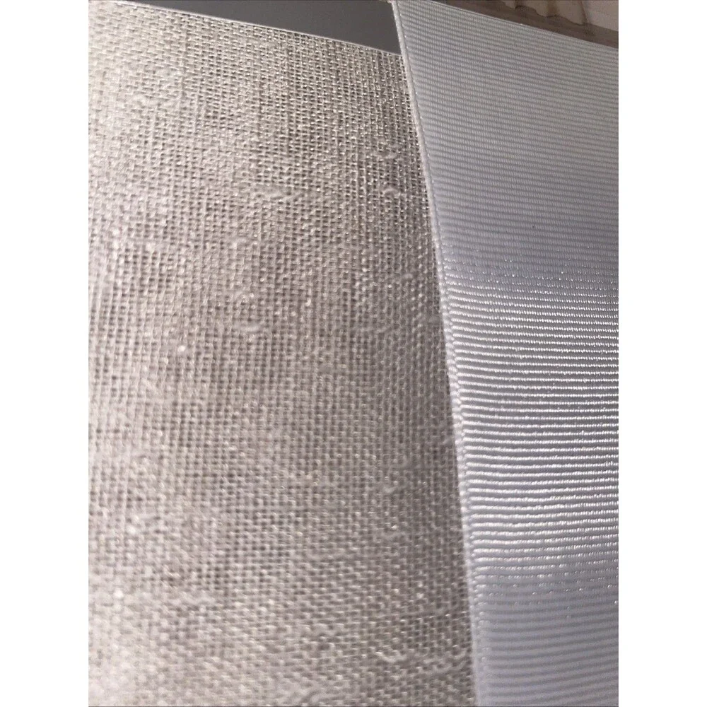HD Designs Sheer Polyester Grommet Panel 52x84 Feathered Gray